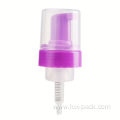 Soap bottle foam nozzle colored plastic pump head foam lotion pump